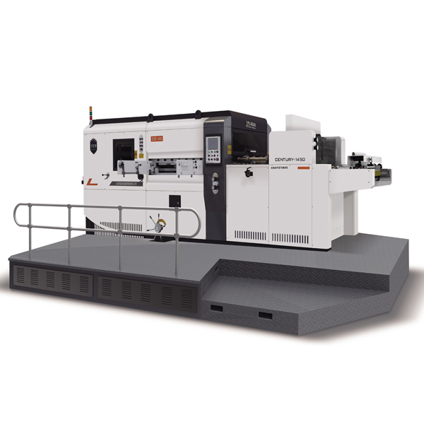 Automatic cleaning and die cutting machine